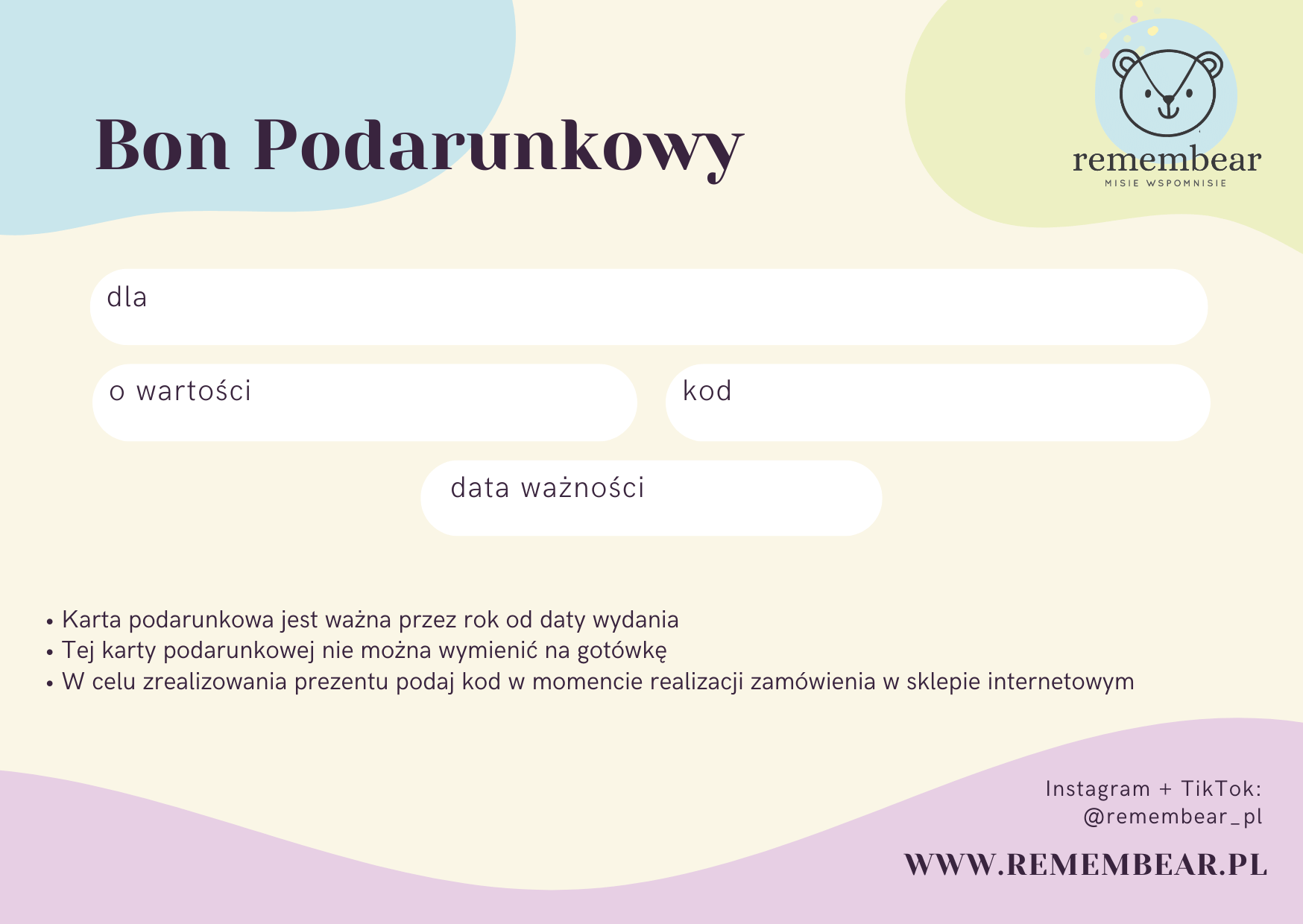 Bon podarunkowy - obrazek 3